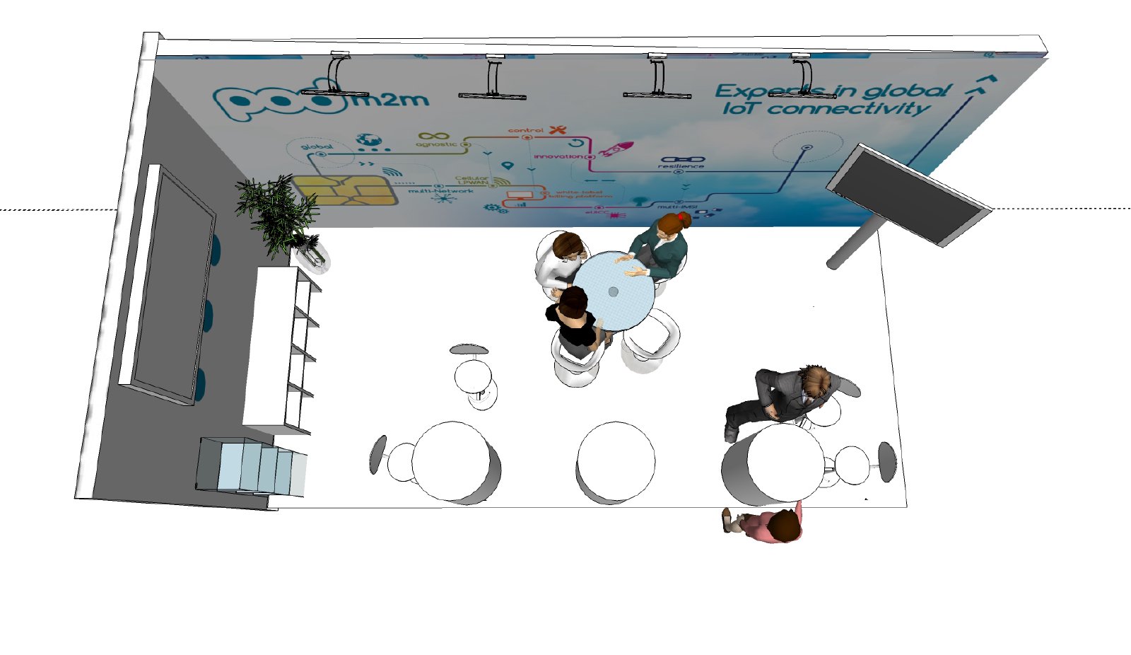 CTIA — Diseño de stand para feria