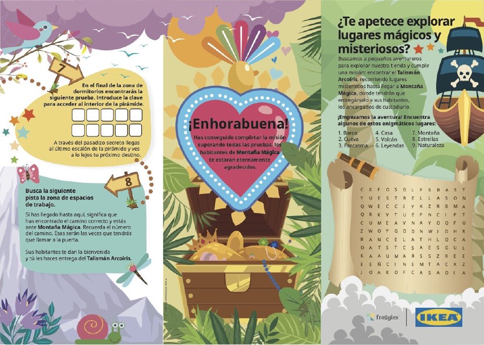 IKEA — Gincana infantil y cuaderno de viaje en tienda