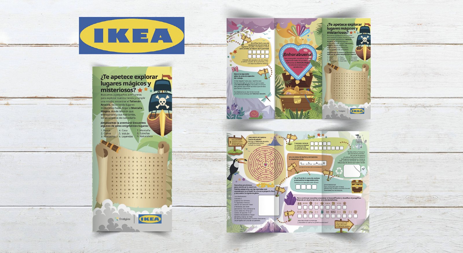 IKEA — Gincana infantil y cuaderno de viaje en tienda