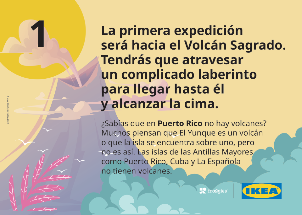 IKEA — Gincana infantil y cuaderno de viaje en tienda