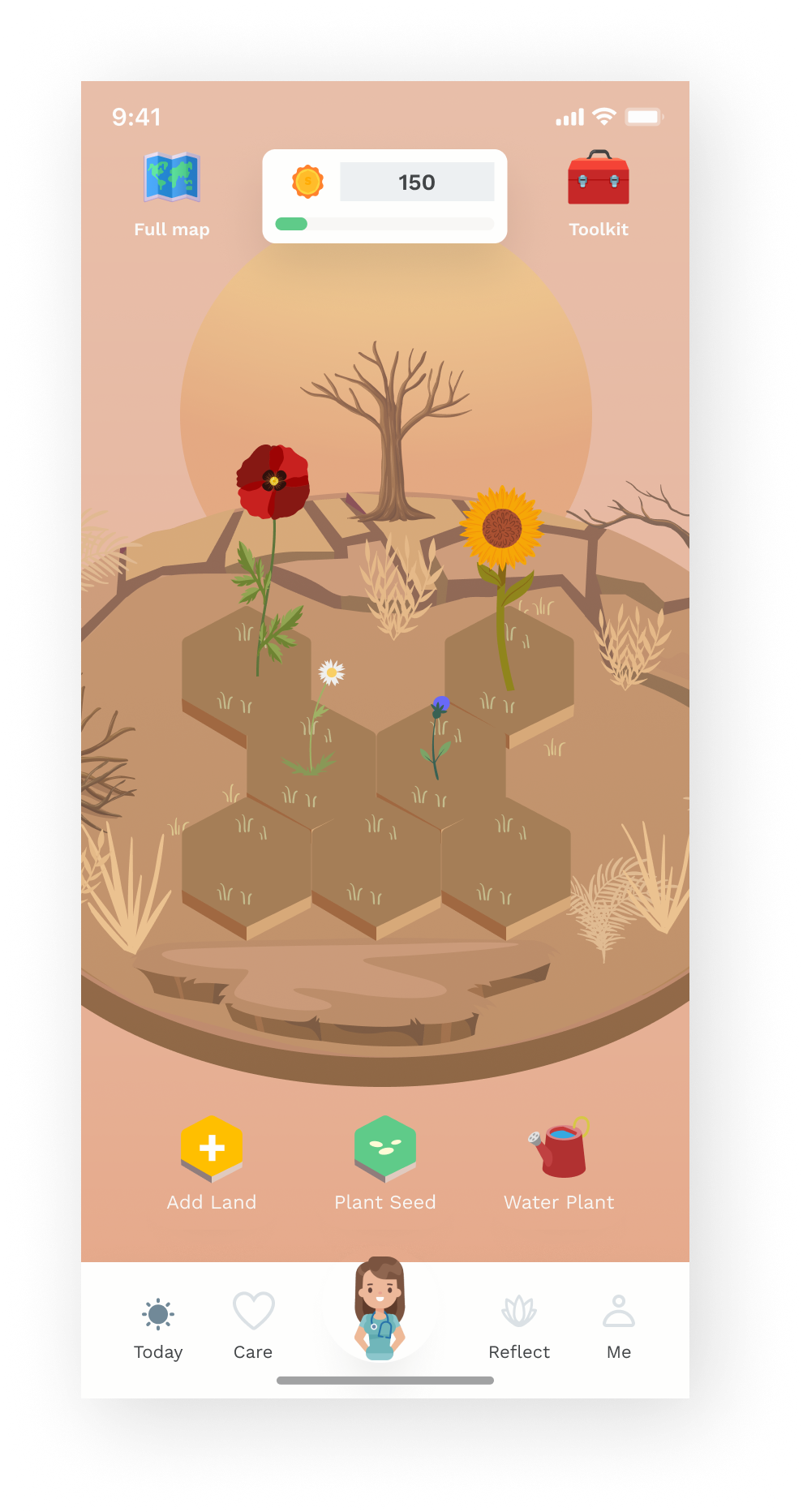 UNIVA Health — Biomas para un jardín digital de recuperación
