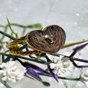Anillo Joya con Alma — Pelo de Mascota