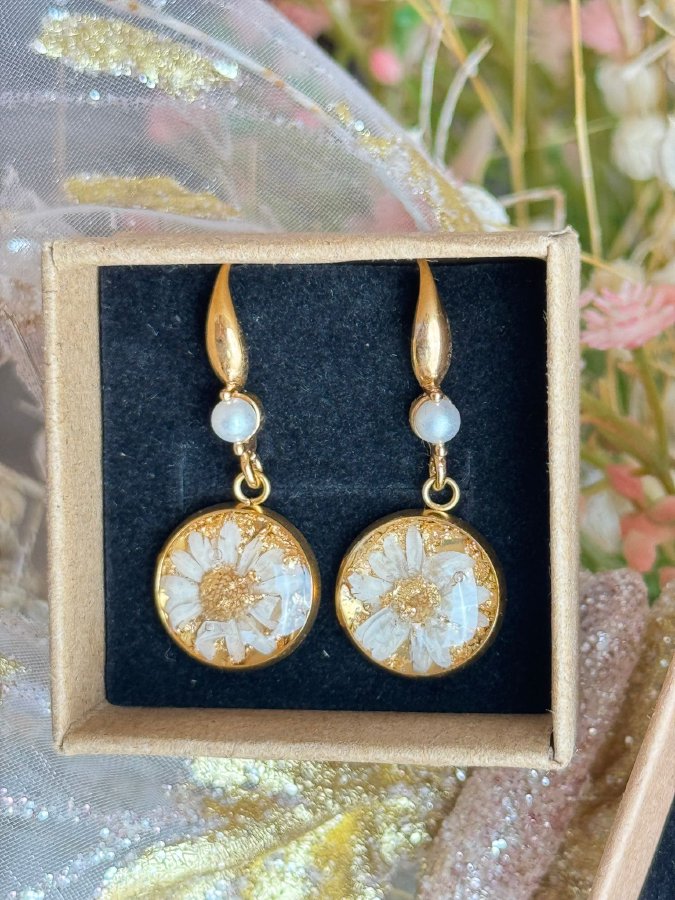 Pendientes con Minimargaritas y Aventurina